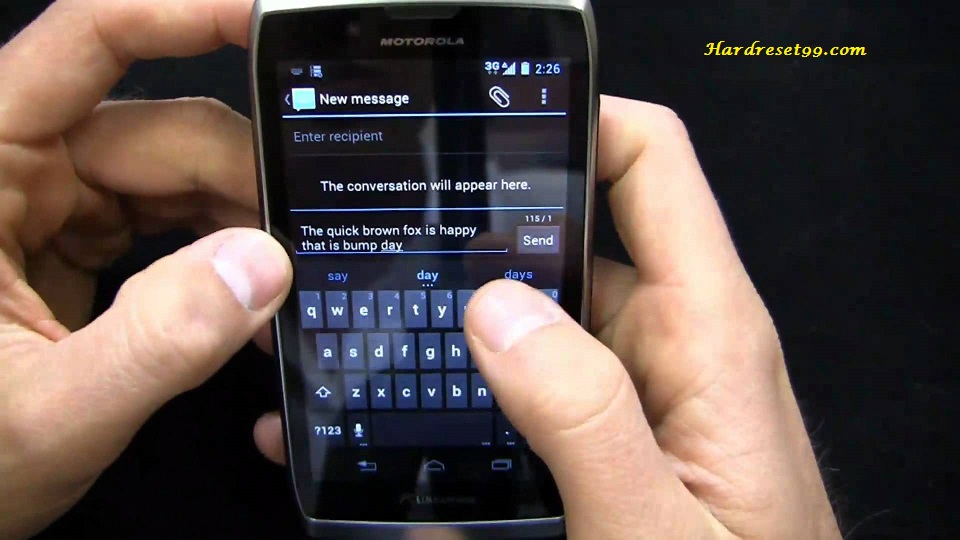 Tex do factory electrify motorola how i my 2 reset zmax