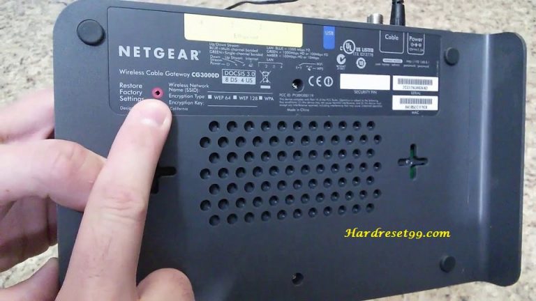 NETGEAR N300 C3000 Router - How to Reset to Factory Defaults Settings