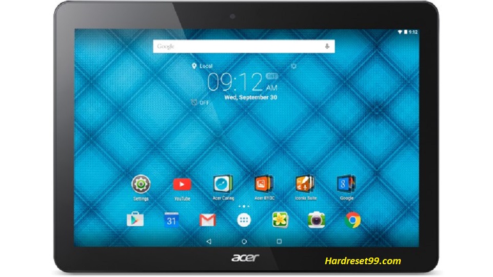 Acer A10 Iconia One 10 Hard Reset How To Factory Reset